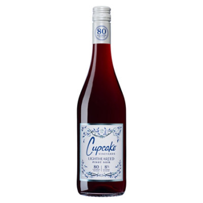 Cupcake Light Hearted Pinot Noir Red Wine - 750 Ml