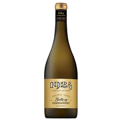 1924 California Buttery Chardonnay White Wine - 750 ml - Image 2