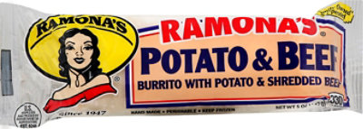 Ramonas Burrito Potato And Beef - 5 Oz - Image 2