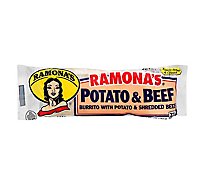 Ramonas Burrito Potato And Beef - 5 Oz