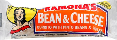 Ramonas Burrito Bean & Cheese Frozen - 5 Oz - Image 2