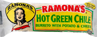 Ramonas Burrito Hot Green Frz - 5 Oz - Image 2