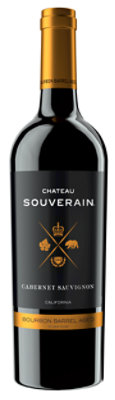 Chateau Souverain Bourbon Barrel Aged Cabernet Wine - 750 Ml - Image 1