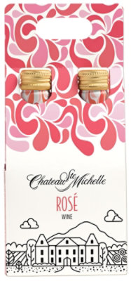 Chateau Ste. Michelle Rose Wine Aluminum Bottle - 2-250 Ml - Image 4