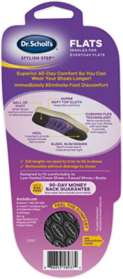 Dr Scholls Stylish Step Insoles For Everyday Flats - 1 Pair - Image 4