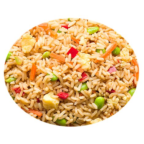 Innovasian Vegetable Fried Rice Behind The Glass Cold