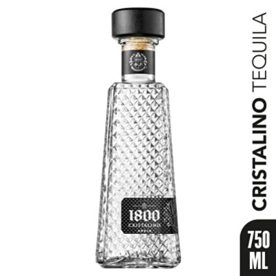 1800 Cristalino Tequila 80 Proof - 750 Ml