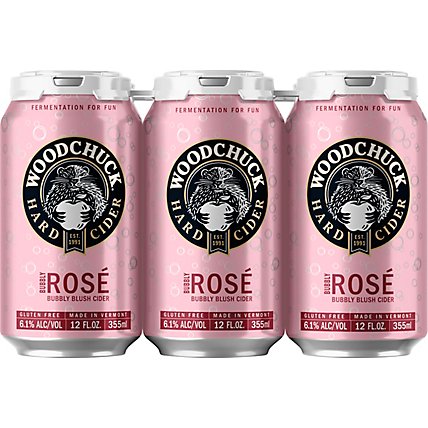 Woodchuck Bubbly Rose In Cans - 6-12 Fl. Oz. - Image 6