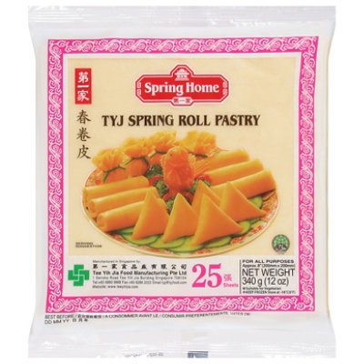 Spring Home Tyj Spring Roll Pastry - 12Oz - ACME Markets