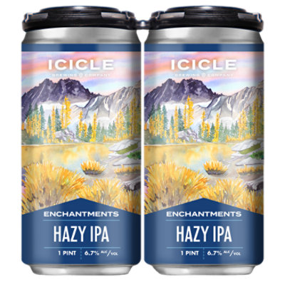 Icicle Hazy Ipa Rotator In Cans - 4-16 Fl. Oz. - Image 1