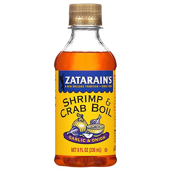 Zatarains Crab/Shrimp Boil Liquid - 16 Oz