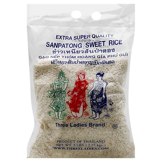 Three Ladies Sweet Rice - 5 Lb