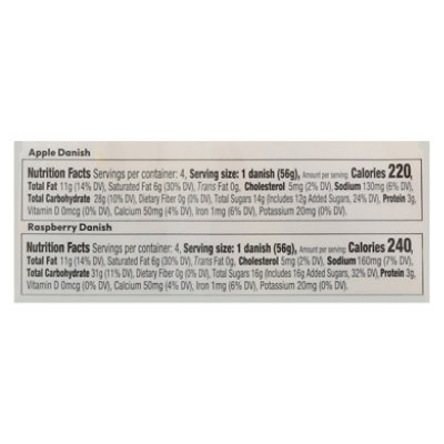 Signature Select Apple & Raspberry Fruit Danish - 16 Oz - Image 3