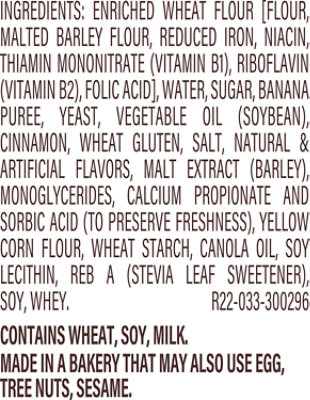 Thomas' Banana Swirl Bread - 16 Oz - Image 5