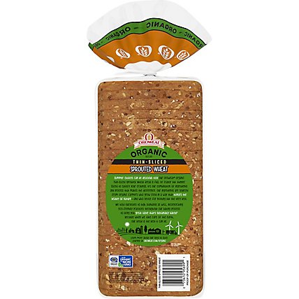 Oroweat Organic Bread Sprouted Wheat Thin Sliced - 20 Oz - Image 6