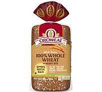 Oroweat 100% Whole Wheat With Hearty Bit - 24 Oz