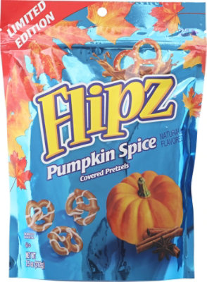 Flipz Pumpkin Spice Pretzels - 7.5 Oz - Image 2