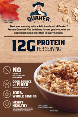 Quaker Maple & Brown Sugar Oatmeal - 12.6 Oz - Image 6