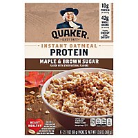 Quaker Maple & Brown Sugar Oatmeal - 12.6 Oz - Image 1