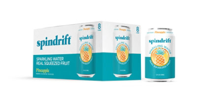 Spindrift Pineapple Sparkling Water - 8-12 Fl. Oz. - Image 1