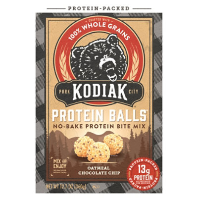 Kodiak Oatmeal Chocolate Chip Protein Balls Box - 12.7 Oz - Image 2