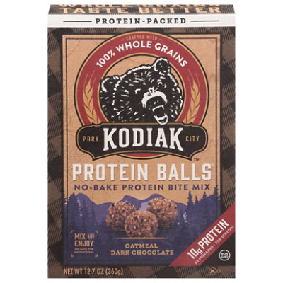 Kodiak Oatmeal Dark Chocolate Protein Balls Box - 12.7 Oz - Image 3