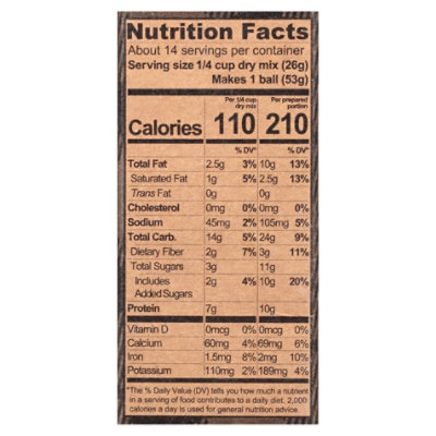 Kodiak Oatmeal Dark Chocolate Protein Balls Box - 12.7 Oz - Image 4