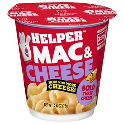 Hamburger Helper Bold Three Cheese Mac & Cheese - 2.6 Oz