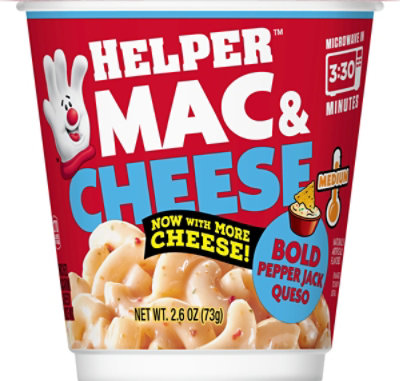 Helper Bold Pepper Jack Queso Mac & Cheese - 2.6 Oz - Image 2