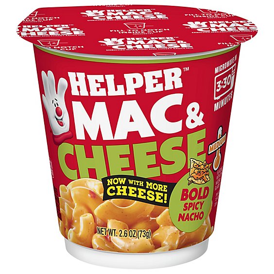 Hambuger Helper Bold Spicy Nacho Mac & Cheese - 2.6 Oz