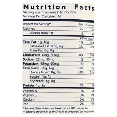 Keto & Co Mix Fudge Brownie - 10.2 Oz - Image 4