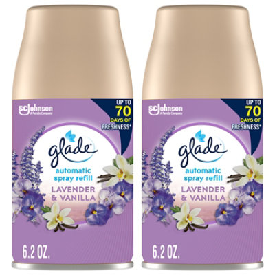 Glade Lavender And Vanilla Automatic Spray Air Freshener Refill - 2-6.2 Oz - Image 2