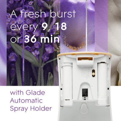 Glade Lavender And Vanilla Automatic Spray Air Freshener Refill - 2-6.2 Oz - Image 3