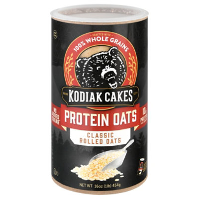 Kodiak Classic Protein Rolled Oats Canister - 16 Oz - Image 3