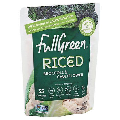 Fullgreen Vegi Rice Riced Broccoli With Cauliflower - 7.05 Oz
