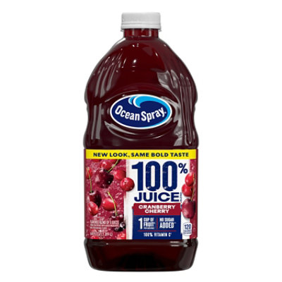 Ocean Spray 100% Juice Cran Cherry - 64 Fl. Oz.