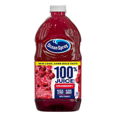 Ocean Spray Juice 100% Cranberry - 64 Fl. Oz.