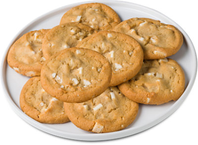 White Chocolate Macadamia Nut Cookies 9 Count - Image 1