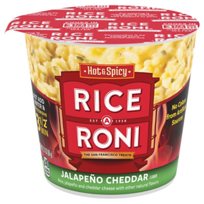 Rice-A-Roni Rice Mix Jalapeno Cheddar Hot & Spicy - 2.11 Oz