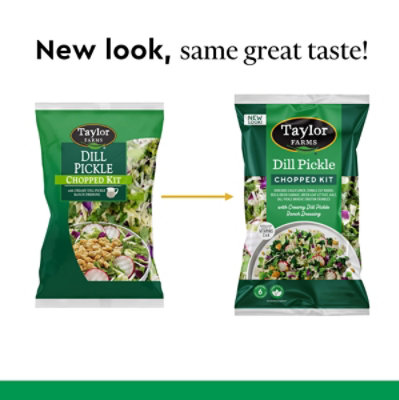 Taylor Farms Dill Pickle Chopped Salad Kit Bag - 11.75 Oz - Image 2