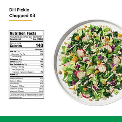 Taylor Farms Dill Pickle Chopped Salad Kit Bag - 11.75 Oz - Image 4