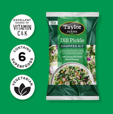 Taylor Farms Dill Pickle Chopped Salad Kit Bag - 11.75 Oz - Image 5