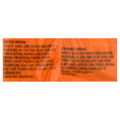 Mars Candy Mix Bar Original Skittles & Starburst Fun Size 90 Count - 39.1 Oz - Image 5