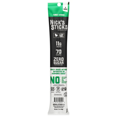 Nicks Sticks Free Range Turkey Snac - 1.7 Oz - Image 1