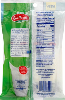 Galbani Lactose Free String Cheese - 12 Oz - Image 6