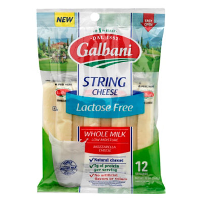 Galbani Lactose Free String Cheese - 12 Oz