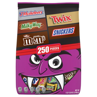 Mars Chocolate Candy Halloween Variety Mix 250 Count - 77.58 Oz - Image 3