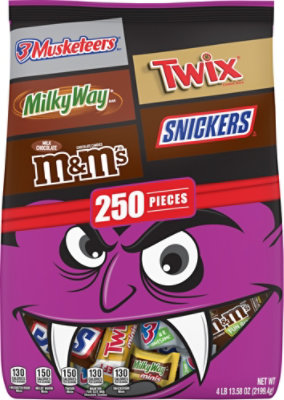 Mars Chocolate Candy Halloween Variety Mix 250 Count - 77.58 Oz - Image 2