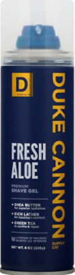 Duke Cannon Shave Gel Fresh Aloe - 8 Oz - Image 2