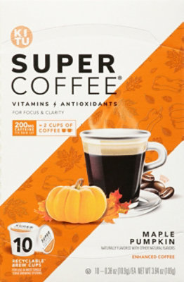 Kitu Coffee Pod Maple Pmpkn - 10 Count - Image 2